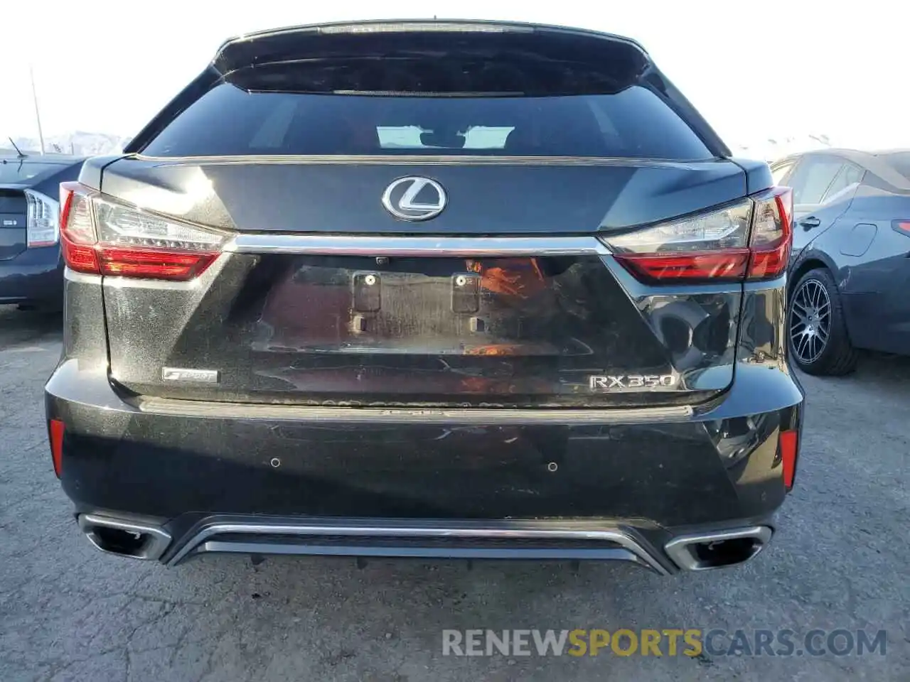 6 Photograph of a damaged car 2T2BZMCA5KC202136 LEXUS RX350 2019