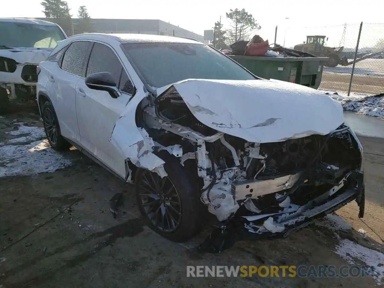 1 Photograph of a damaged car 2T2BZMCA5KC206803 LEXUS RX350 2019