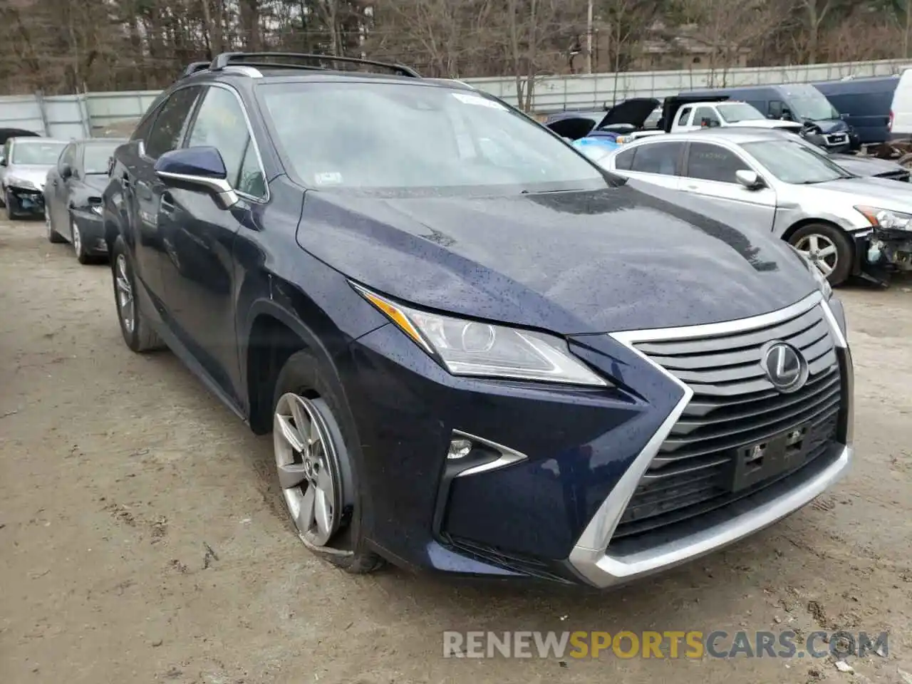 1 Photograph of a damaged car 2T2BZMCA6KC170135 LEXUS RX350 2019