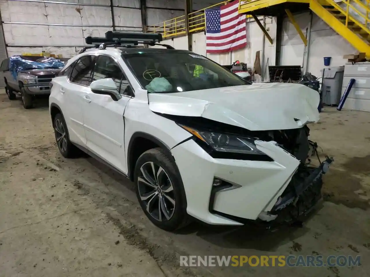 1 Photograph of a damaged car 2T2BZMCA6KC173004 LEXUS RX350 2019