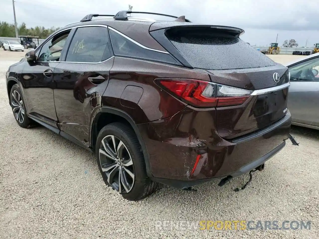 3 Photograph of a damaged car 2T2BZMCA6KC179403 LEXUS RX350 2019