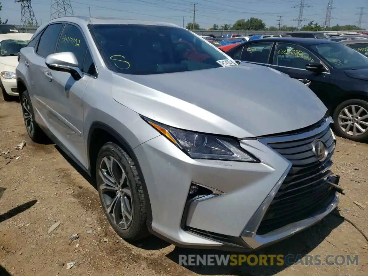 1 Photograph of a damaged car 2T2BZMCA6KC179997 LEXUS RX350 2019