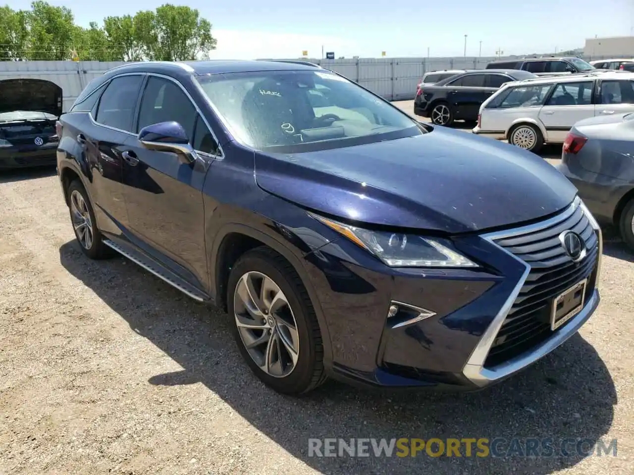 1 Photograph of a damaged car 2T2BZMCA6KC183726 LEXUS RX350 2019