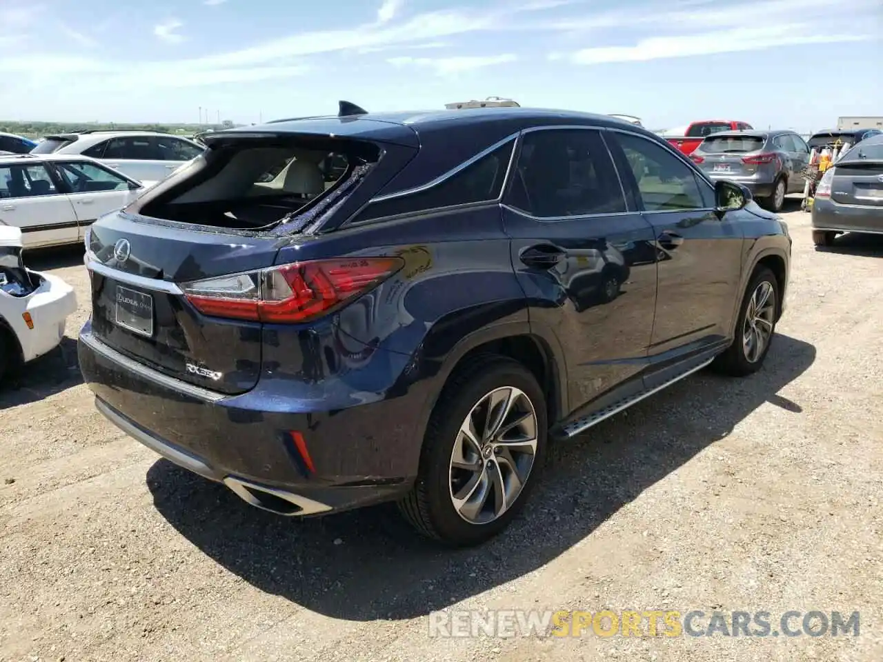 4 Photograph of a damaged car 2T2BZMCA6KC183726 LEXUS RX350 2019