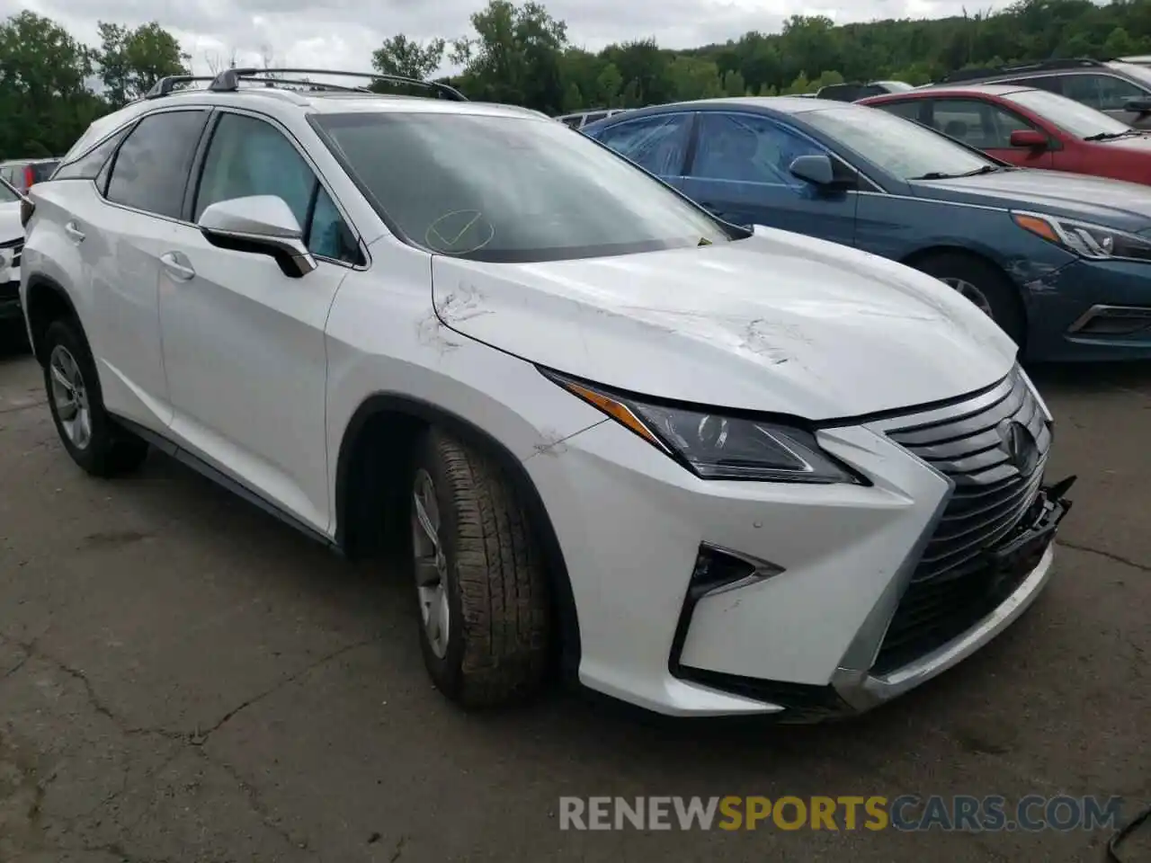 1 Photograph of a damaged car 2T2BZMCA6KC188828 LEXUS RX350 2019