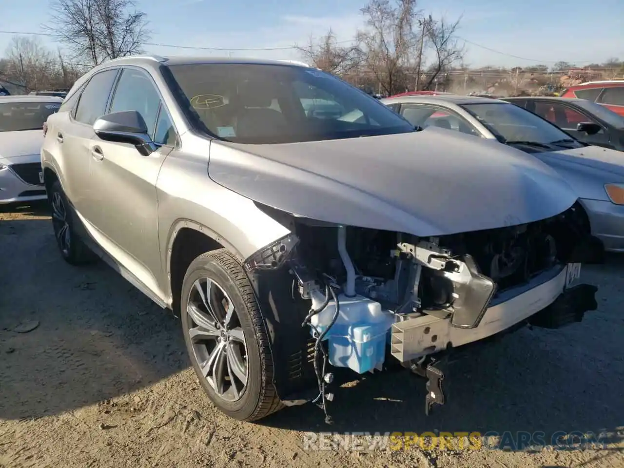 1 Photograph of a damaged car 2T2BZMCA6KC195231 LEXUS RX350 2019