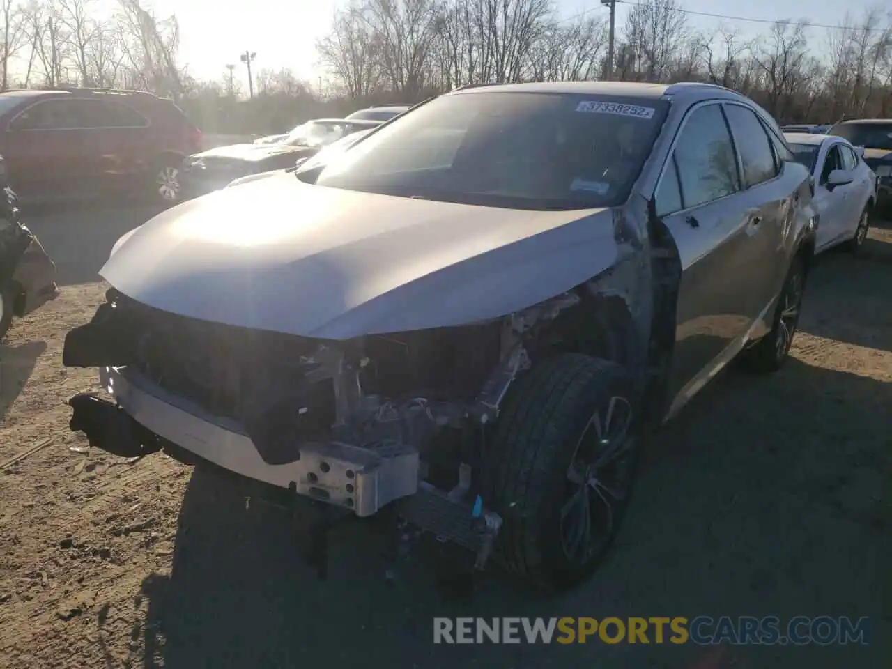 2 Photograph of a damaged car 2T2BZMCA6KC195231 LEXUS RX350 2019