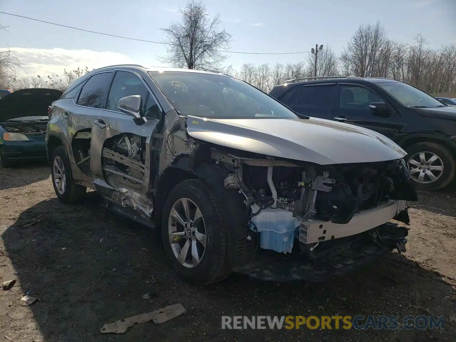 1 Photograph of a damaged car 2T2BZMCA6KC196721 LEXUS RX350 2019