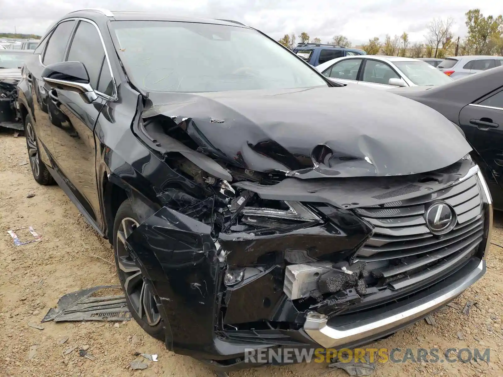 1 Photograph of a damaged car 2T2BZMCA6KC198369 LEXUS RX350 2019