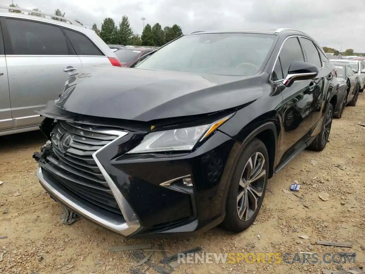 2 Photograph of a damaged car 2T2BZMCA6KC198369 LEXUS RX350 2019