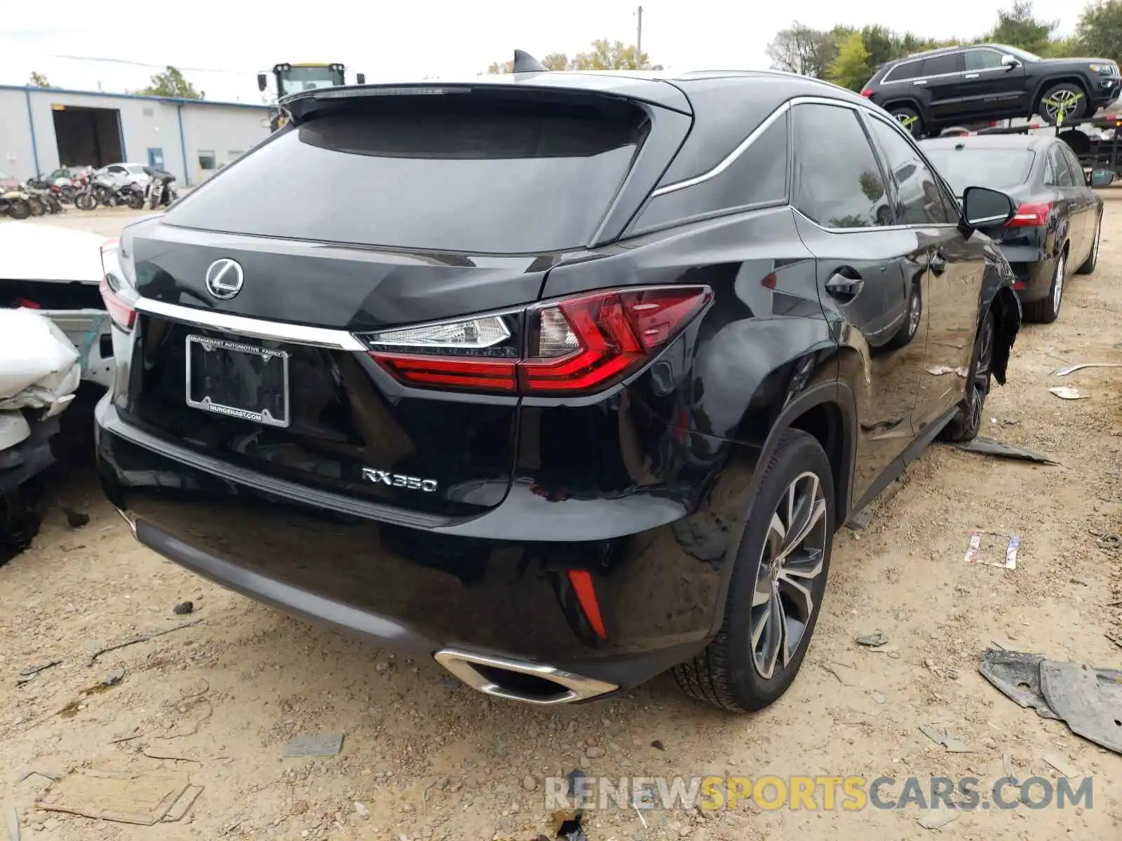 4 Photograph of a damaged car 2T2BZMCA6KC198369 LEXUS RX350 2019