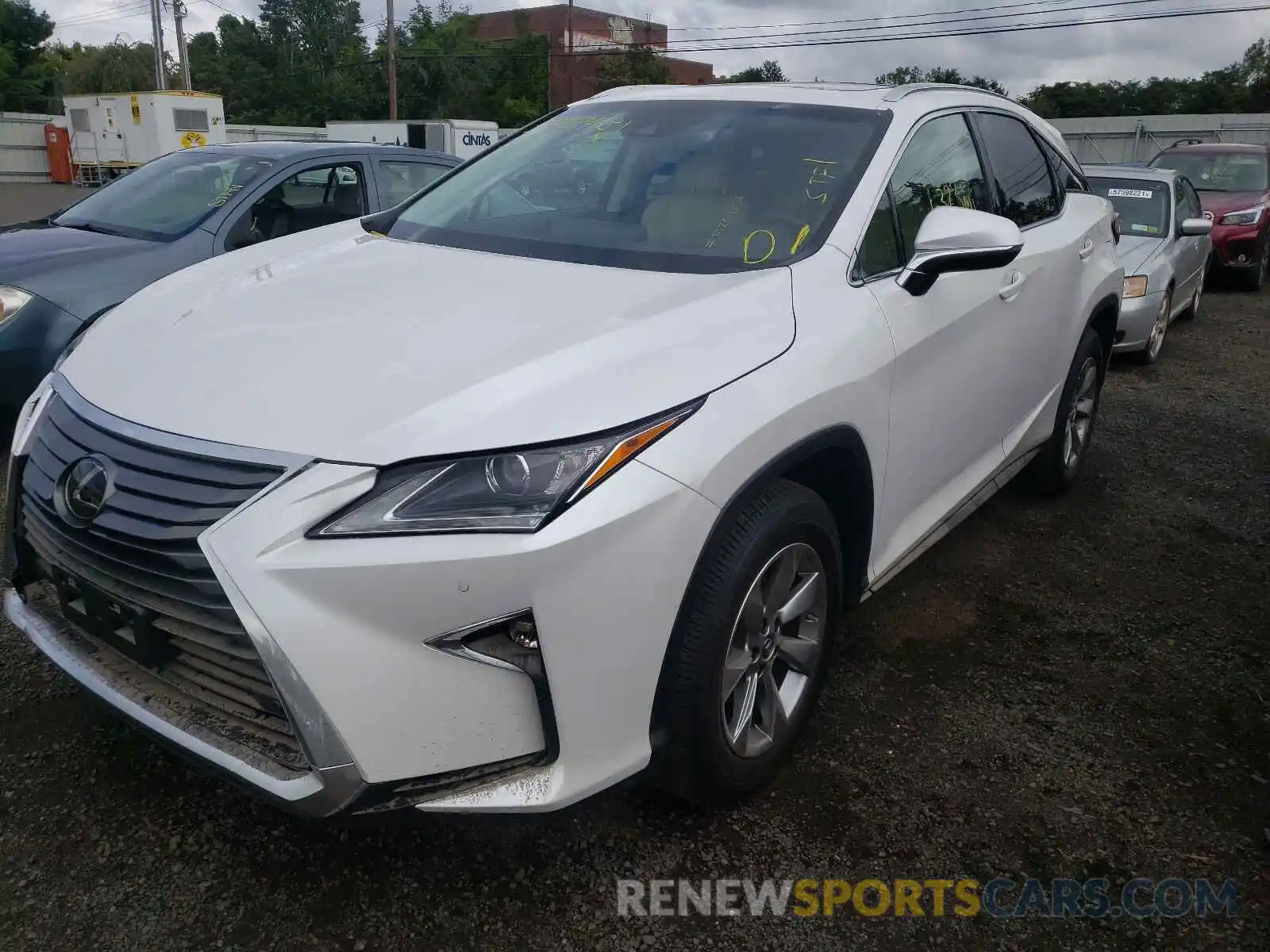 2 Photograph of a damaged car 2T2BZMCA6KC201867 LEXUS RX350 2019