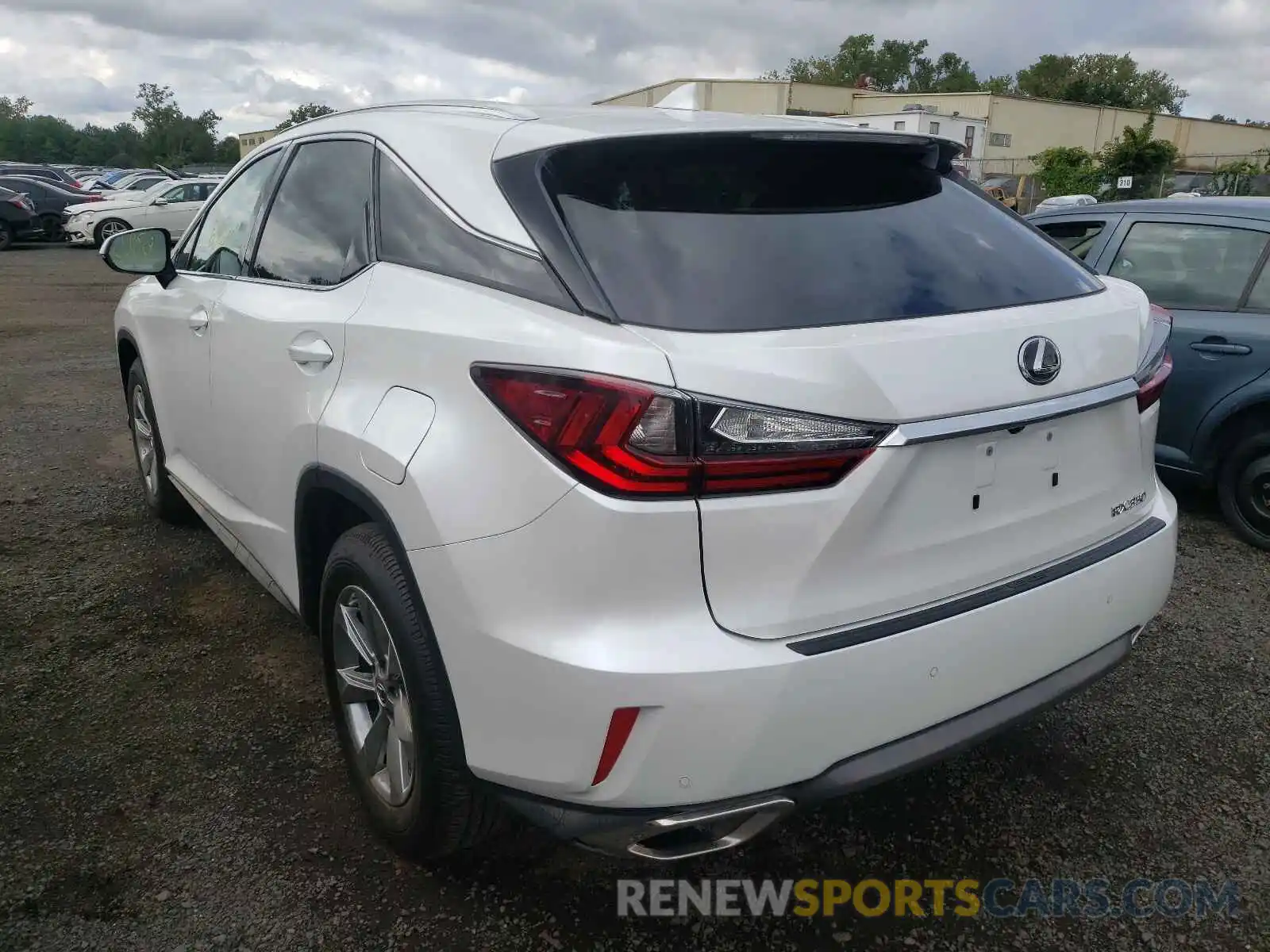 3 Photograph of a damaged car 2T2BZMCA6KC201867 LEXUS RX350 2019