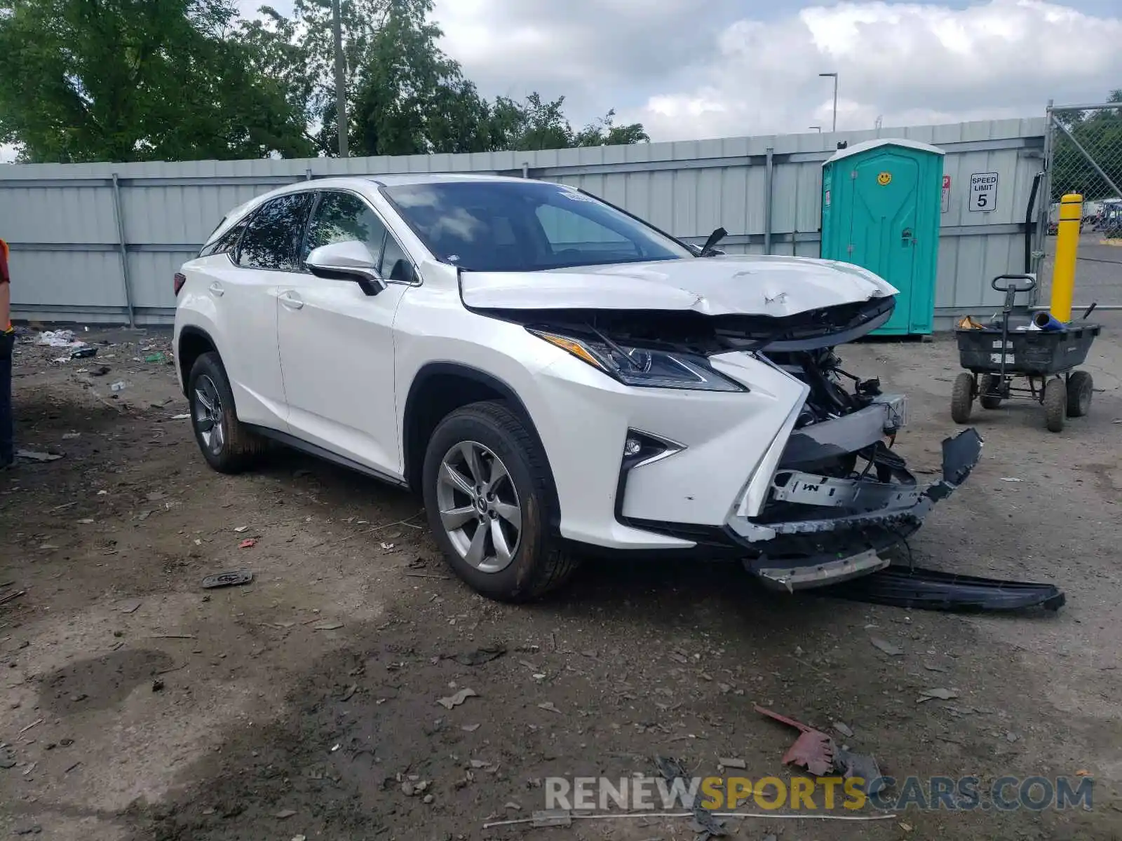 1 Photograph of a damaged car 2T2BZMCA6KC202128 LEXUS RX350 2019