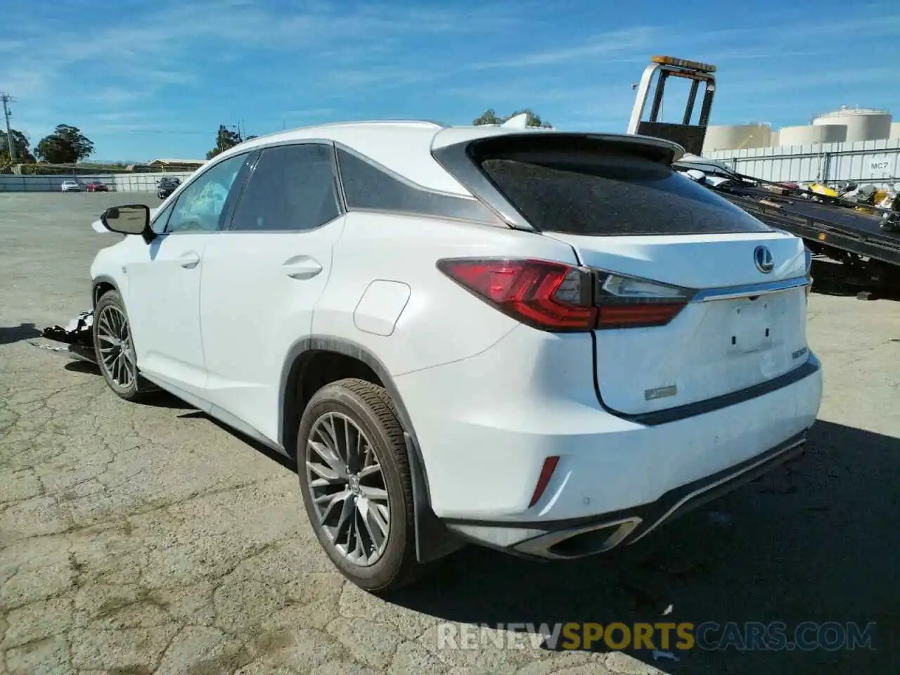 3 Фотография поврежденного автомобиля 2T2BZMCA6KC203232 LEXUS RX350 2019