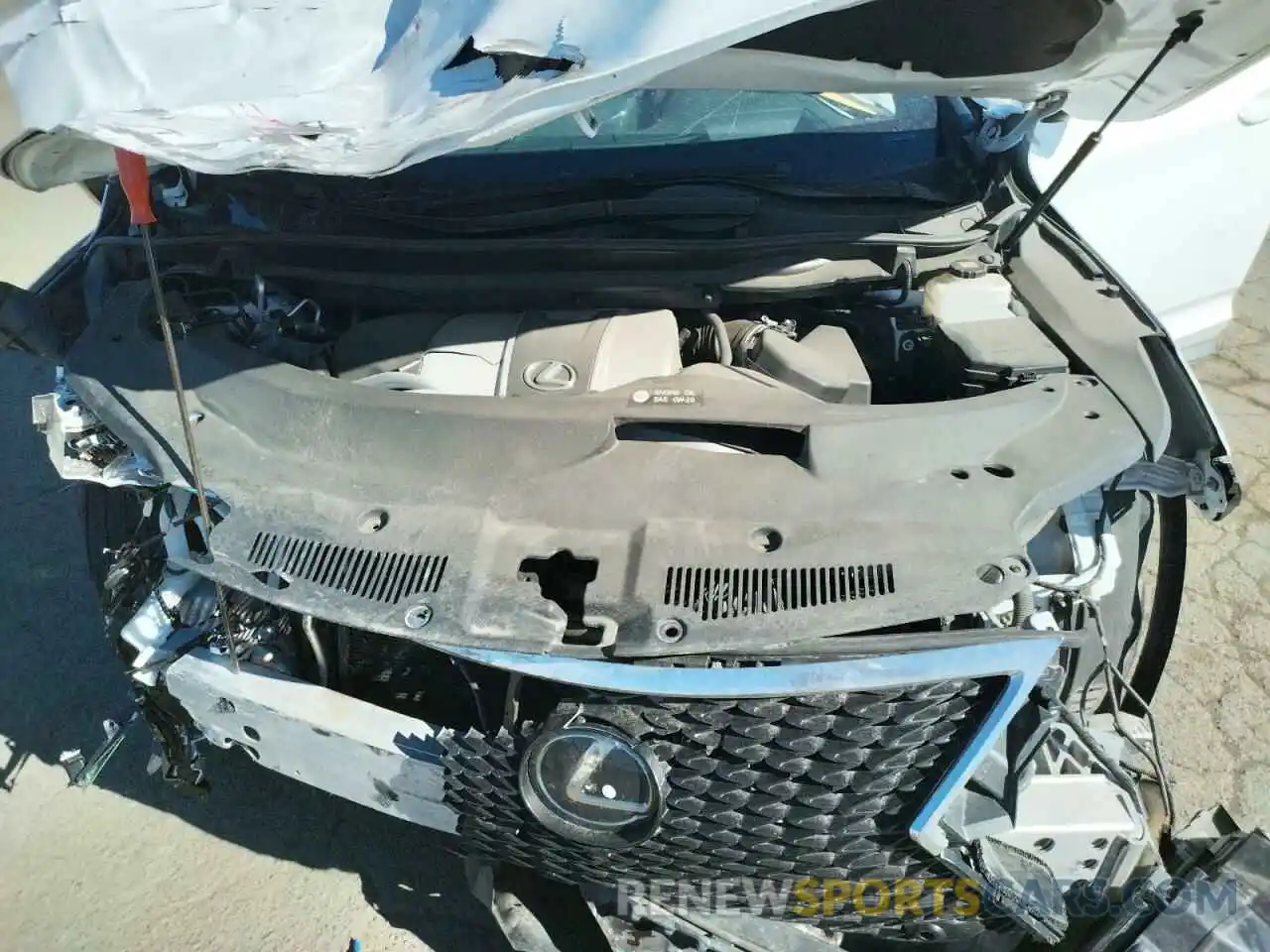 7 Фотография поврежденного автомобиля 2T2BZMCA6KC203232 LEXUS RX350 2019