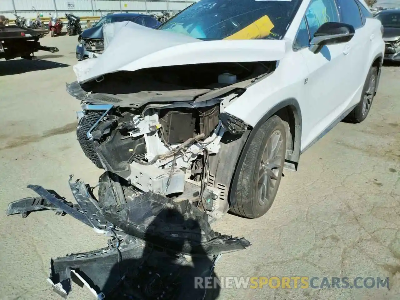 9 Photograph of a damaged car 2T2BZMCA6KC203232 LEXUS RX350 2019