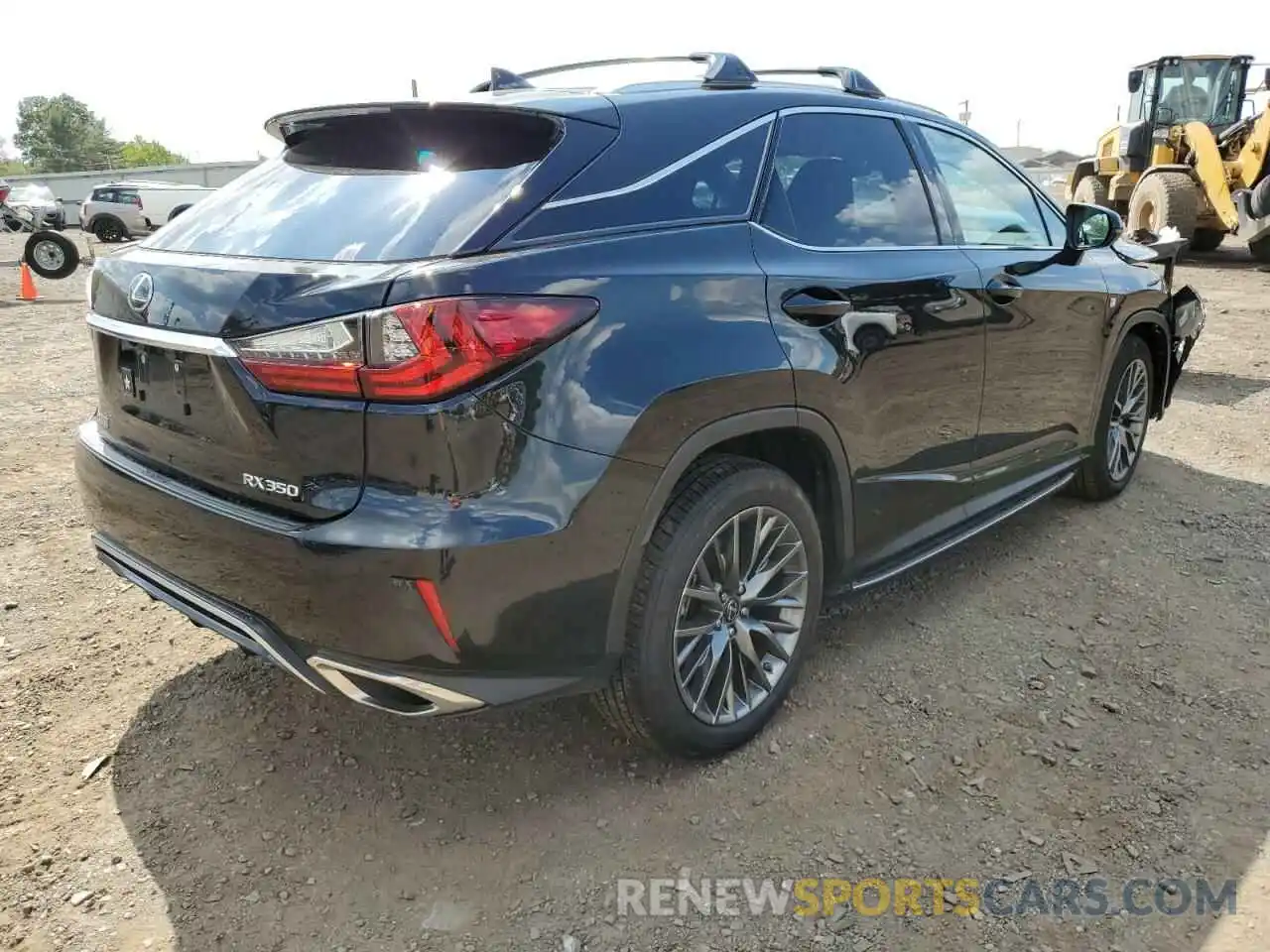 4 Фотография поврежденного автомобиля 2T2BZMCA6KC206731 LEXUS RX350 2019