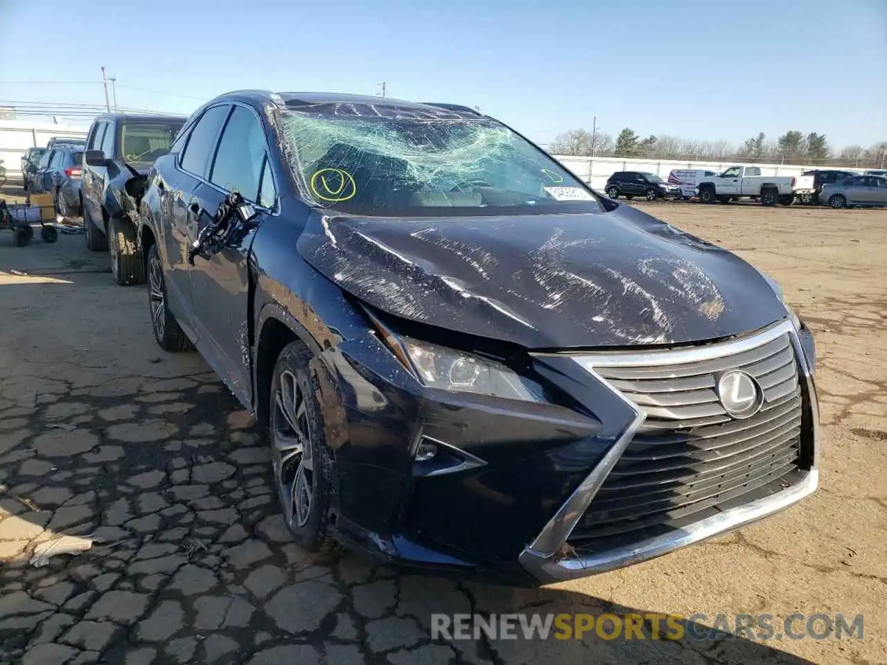 9 Photograph of a damaged car 2T2BZMCA6KC209855 LEXUS RX350 2019