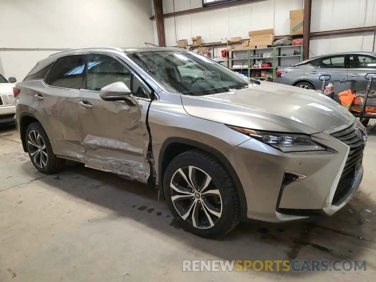 4 Photograph of a damaged car 2T2BZMCA7KC172833 LEXUS RX350 2019