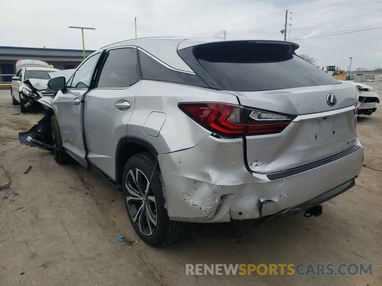 3 Photograph of a damaged car 2T2BZMCA7KC176901 LEXUS RX350 2019