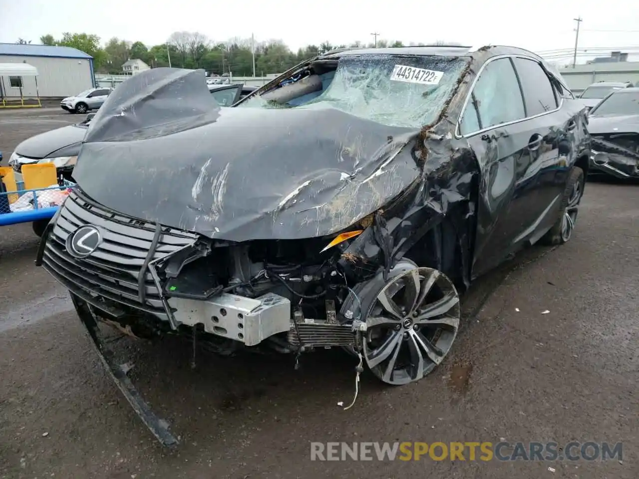 2 Photograph of a damaged car 2T2BZMCA7KC181404 LEXUS RX350 2019