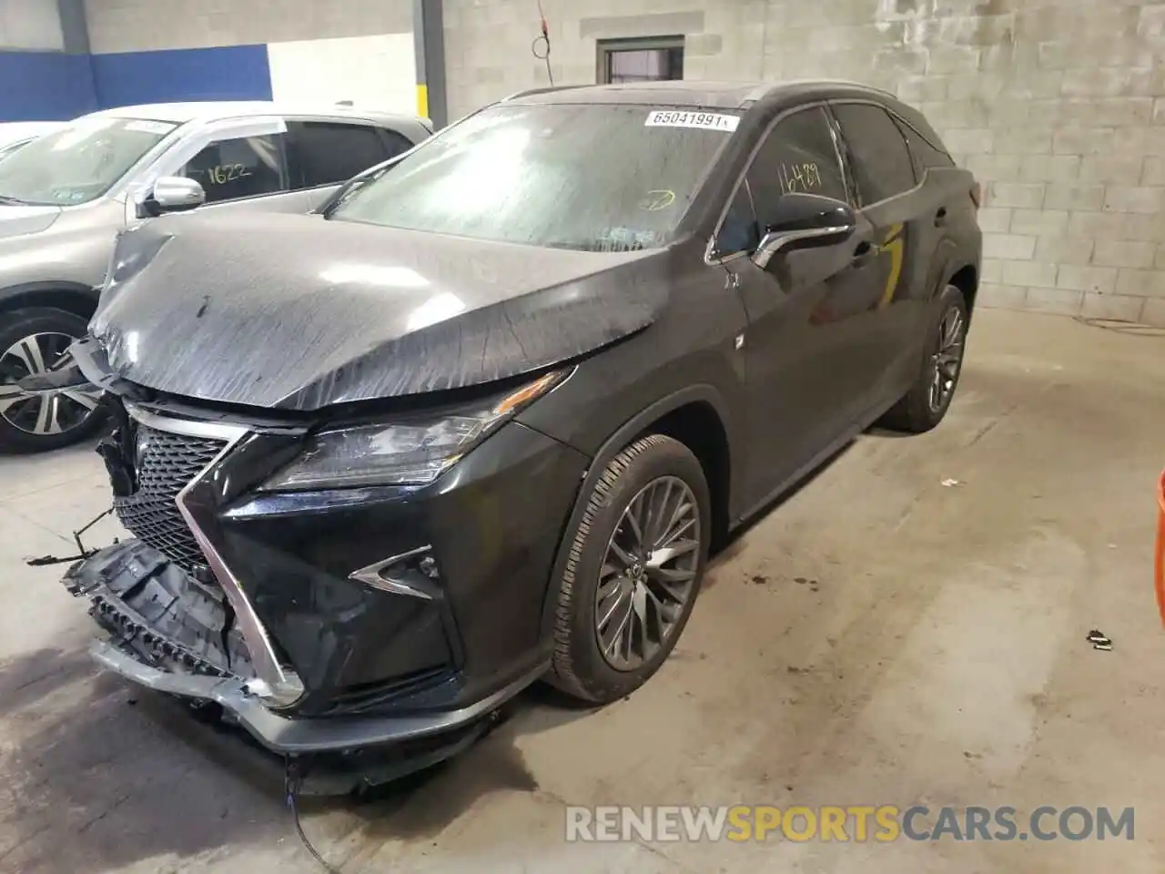 2 Photograph of a damaged car 2T2BZMCA7KC190698 LEXUS RX350 2019