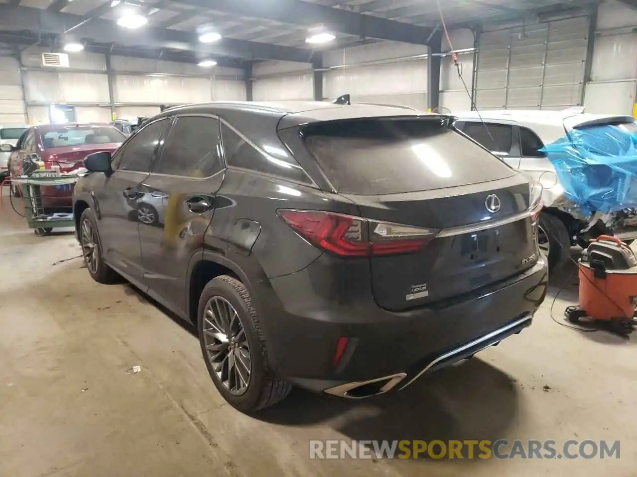 3 Photograph of a damaged car 2T2BZMCA7KC190698 LEXUS RX350 2019