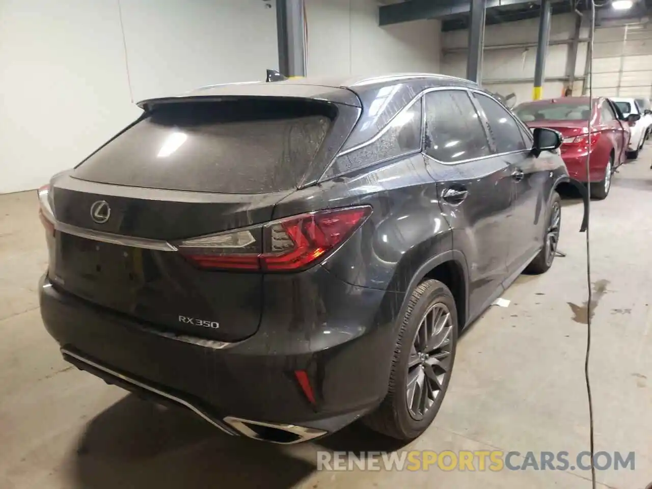 4 Photograph of a damaged car 2T2BZMCA7KC190698 LEXUS RX350 2019