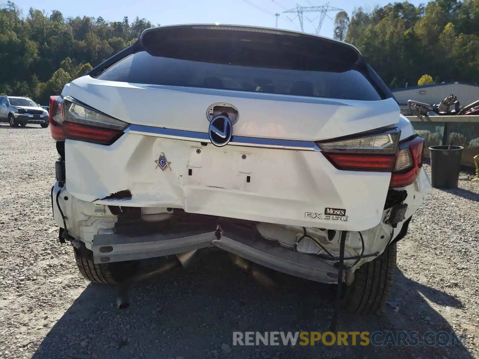 9 Photograph of a damaged car 2T2BZMCA7KC191964 LEXUS RX350 2019