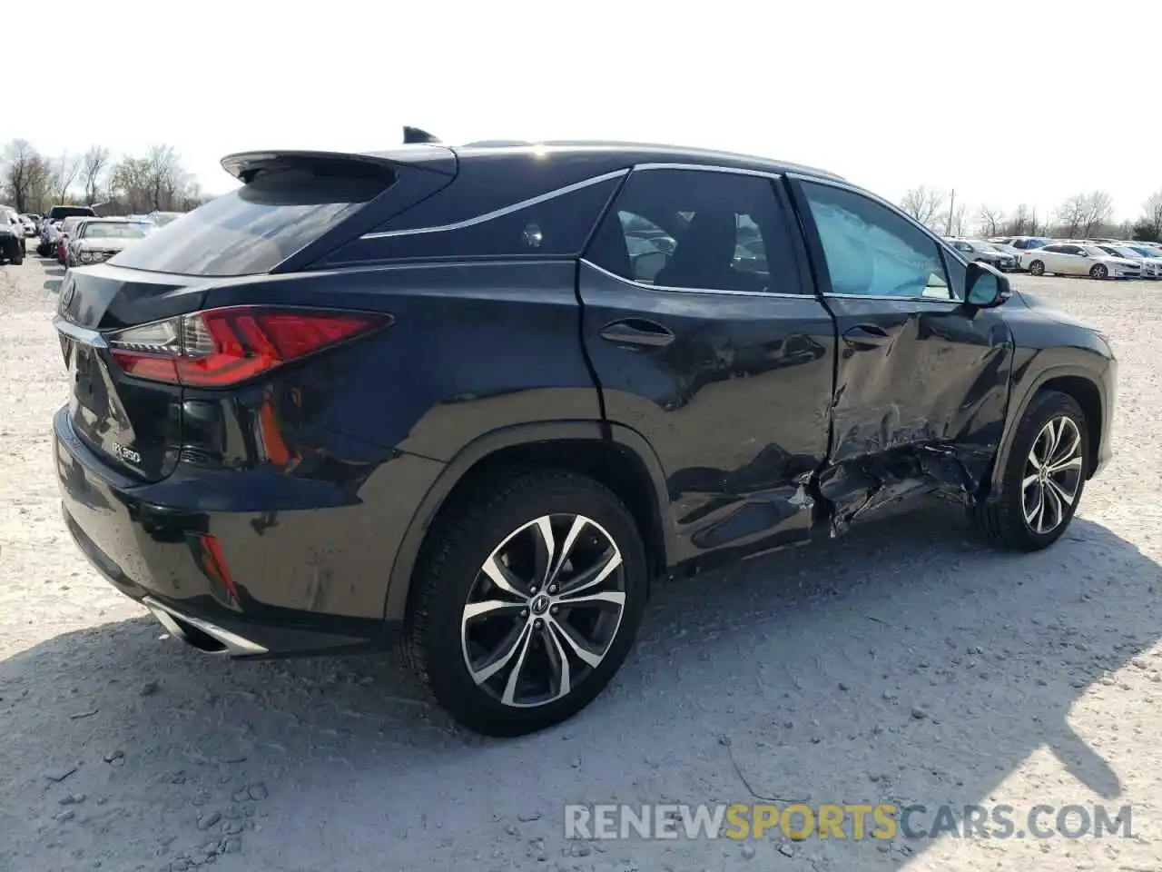 3 Photograph of a damaged car 2T2BZMCA7KC195061 LEXUS RX350 2019