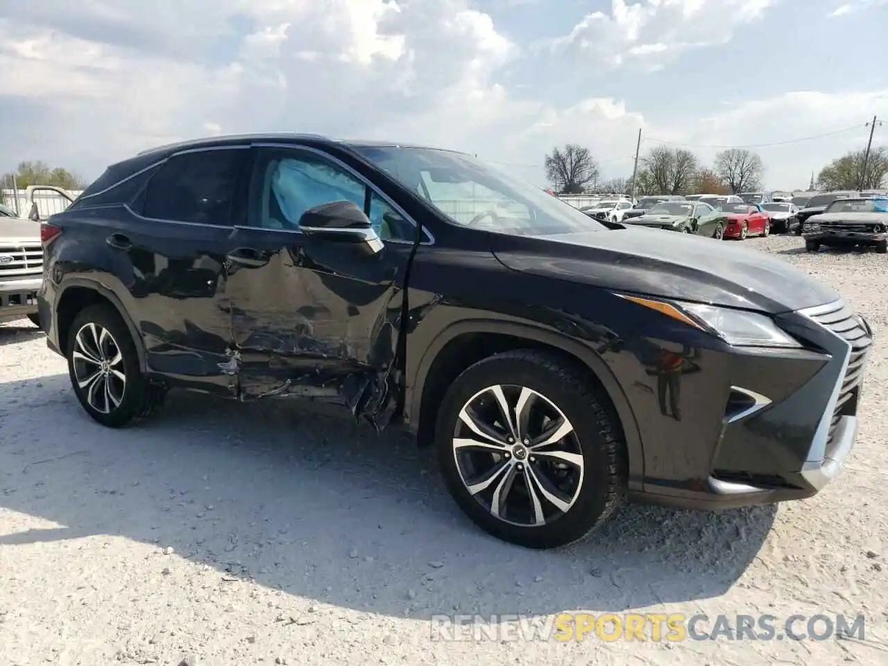 4 Photograph of a damaged car 2T2BZMCA7KC195061 LEXUS RX350 2019