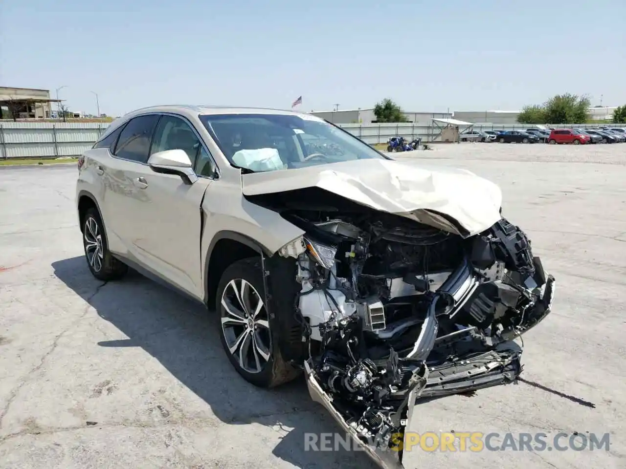 1 Photograph of a damaged car 2T2BZMCA7KC197148 LEXUS RX350 2019