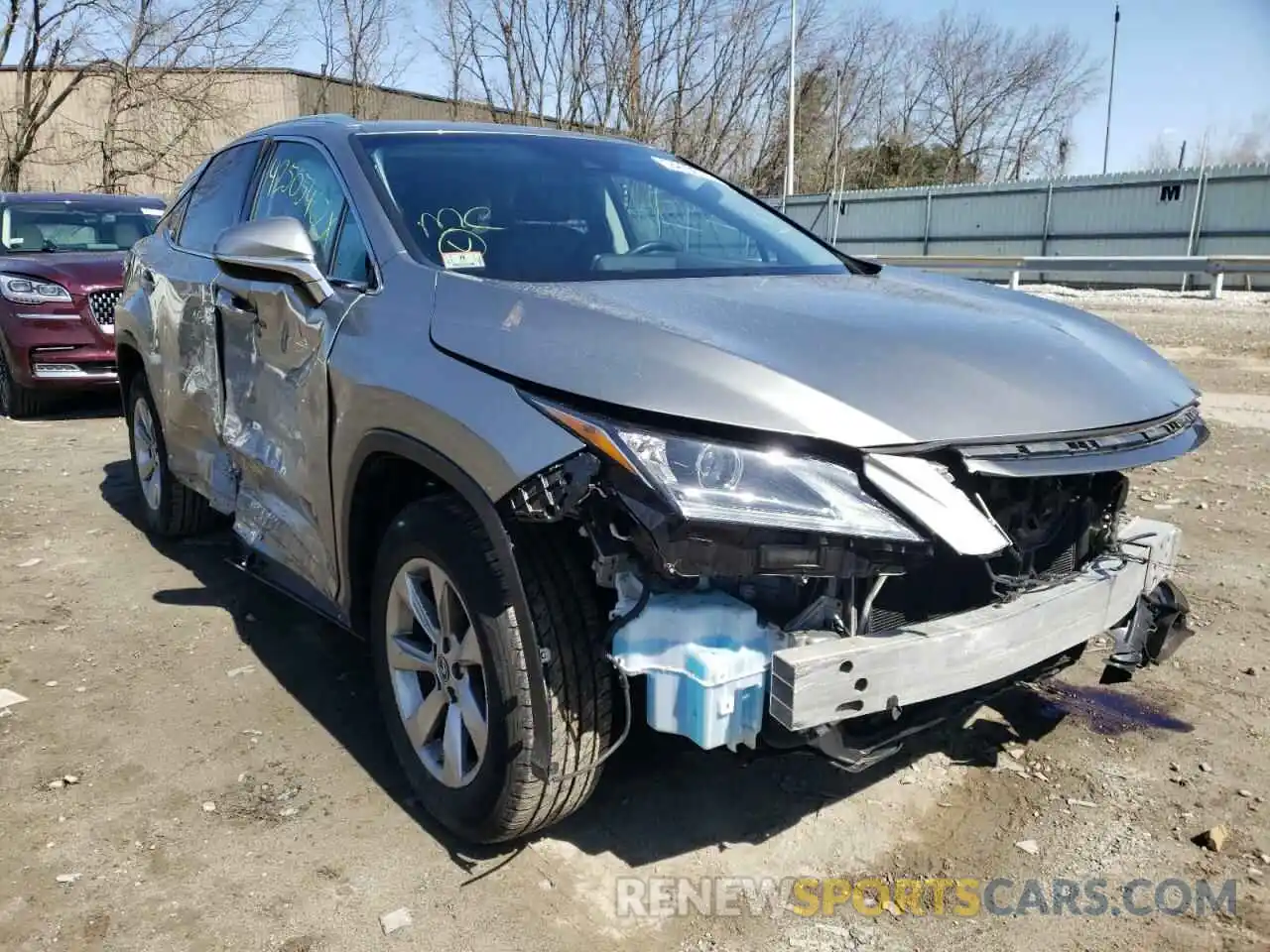 1 Photograph of a damaged car 2T2BZMCA7KC206057 LEXUS RX350 2019