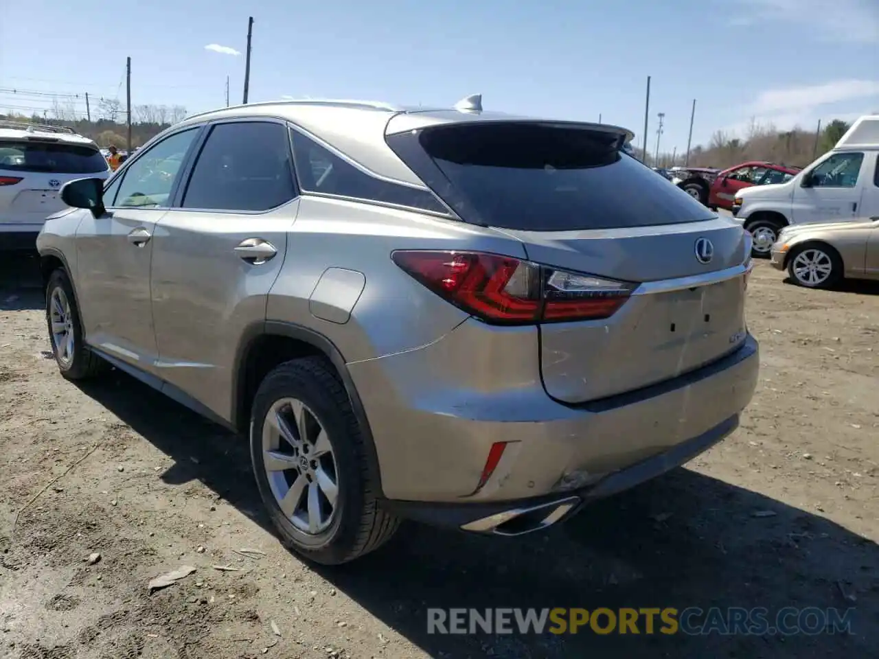 3 Photograph of a damaged car 2T2BZMCA7KC206057 LEXUS RX350 2019