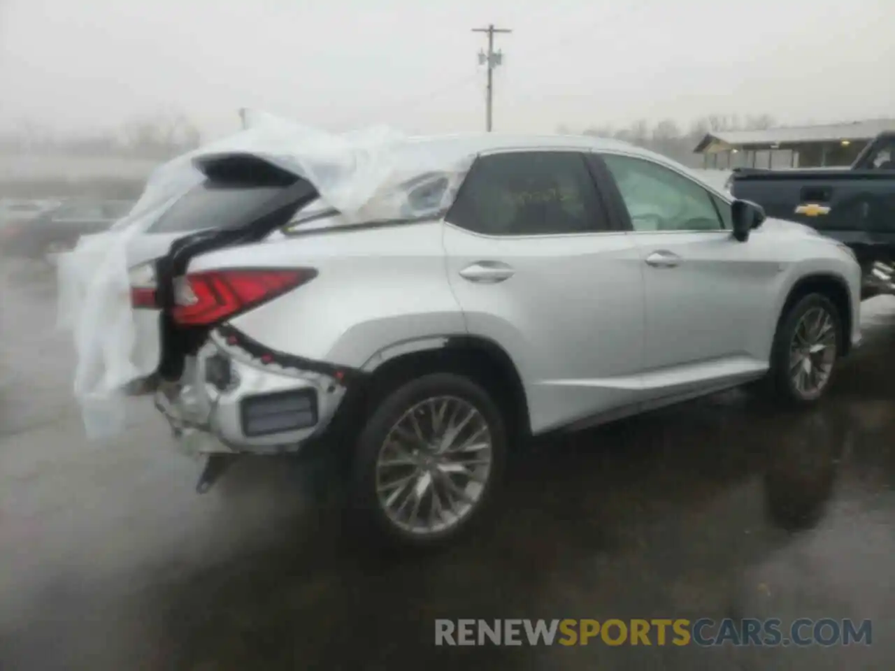 4 Photograph of a damaged car 2T2BZMCA8KC174252 LEXUS RX350 2019