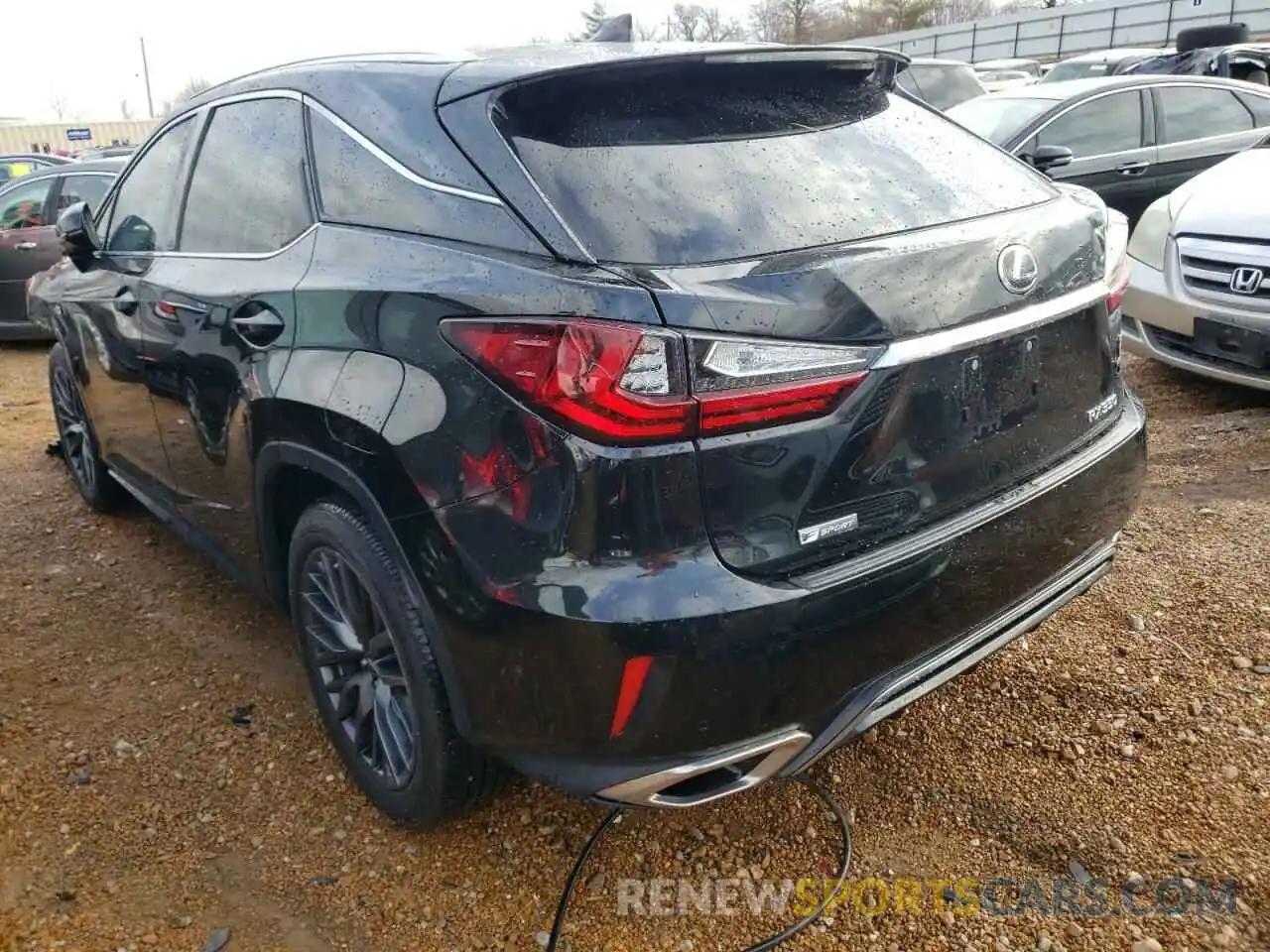 3 Photograph of a damaged car 2T2BZMCA8KC193870 LEXUS RX350 2019