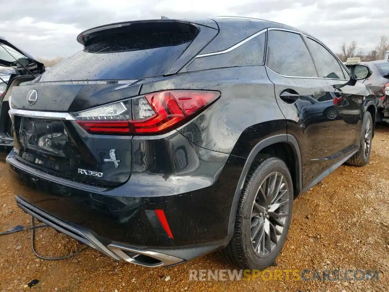 4 Photograph of a damaged car 2T2BZMCA8KC193870 LEXUS RX350 2019