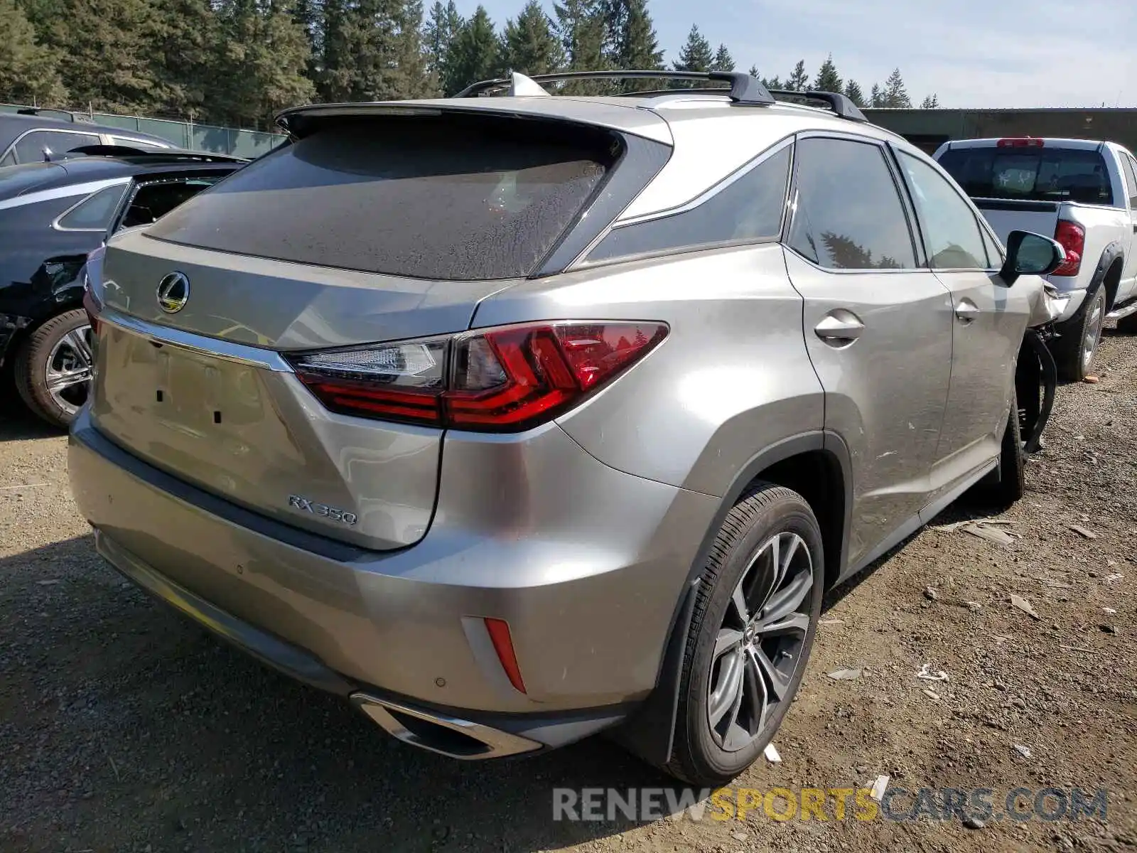 4 Photograph of a damaged car 2T2BZMCA8KC194985 LEXUS RX350 2019