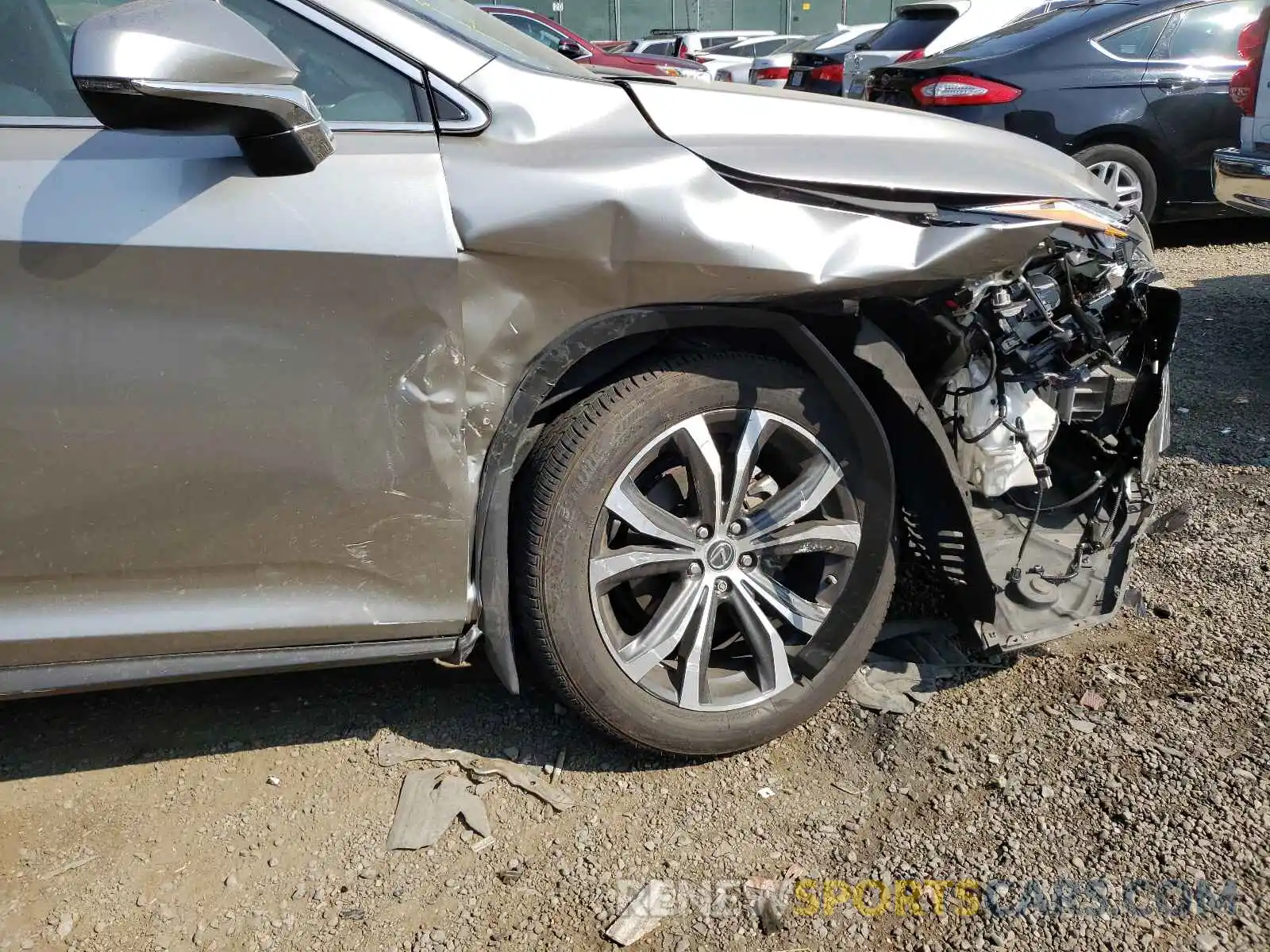 9 Photograph of a damaged car 2T2BZMCA8KC194985 LEXUS RX350 2019