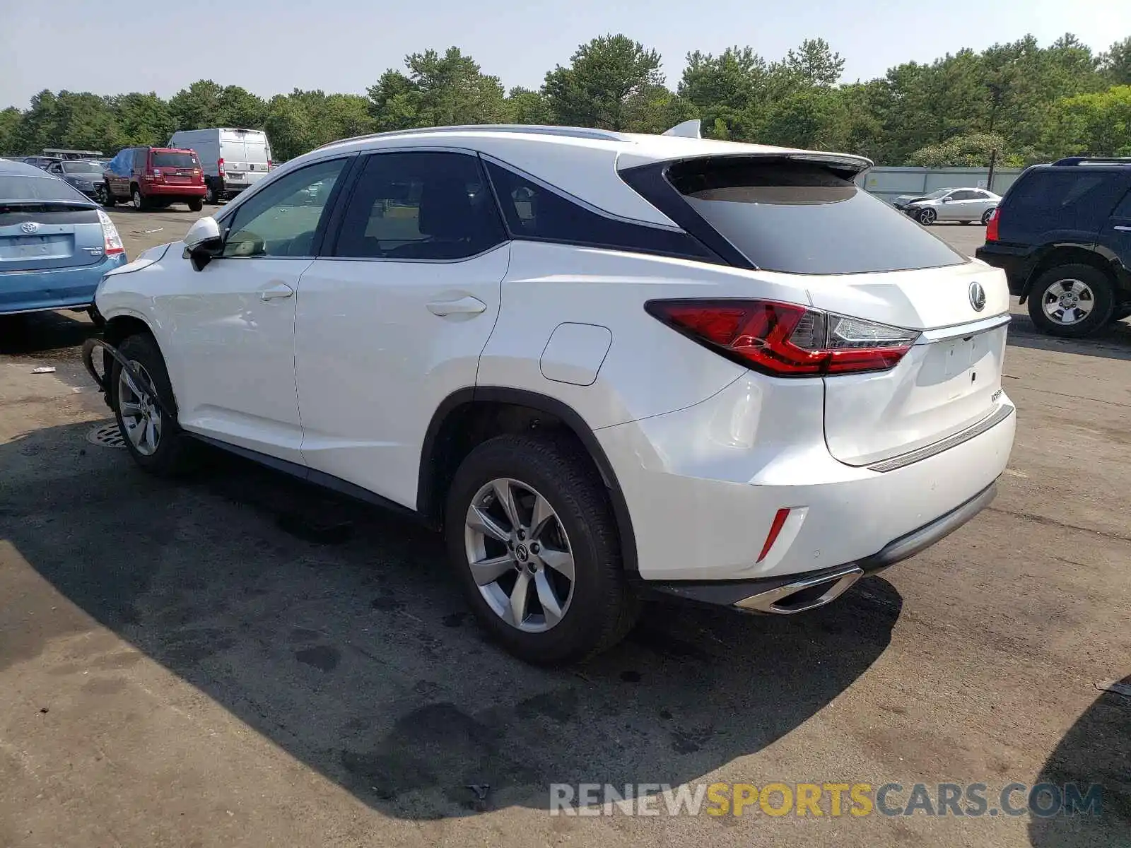 3 Photograph of a damaged car 2T2BZMCA8KC200638 LEXUS RX350 2019