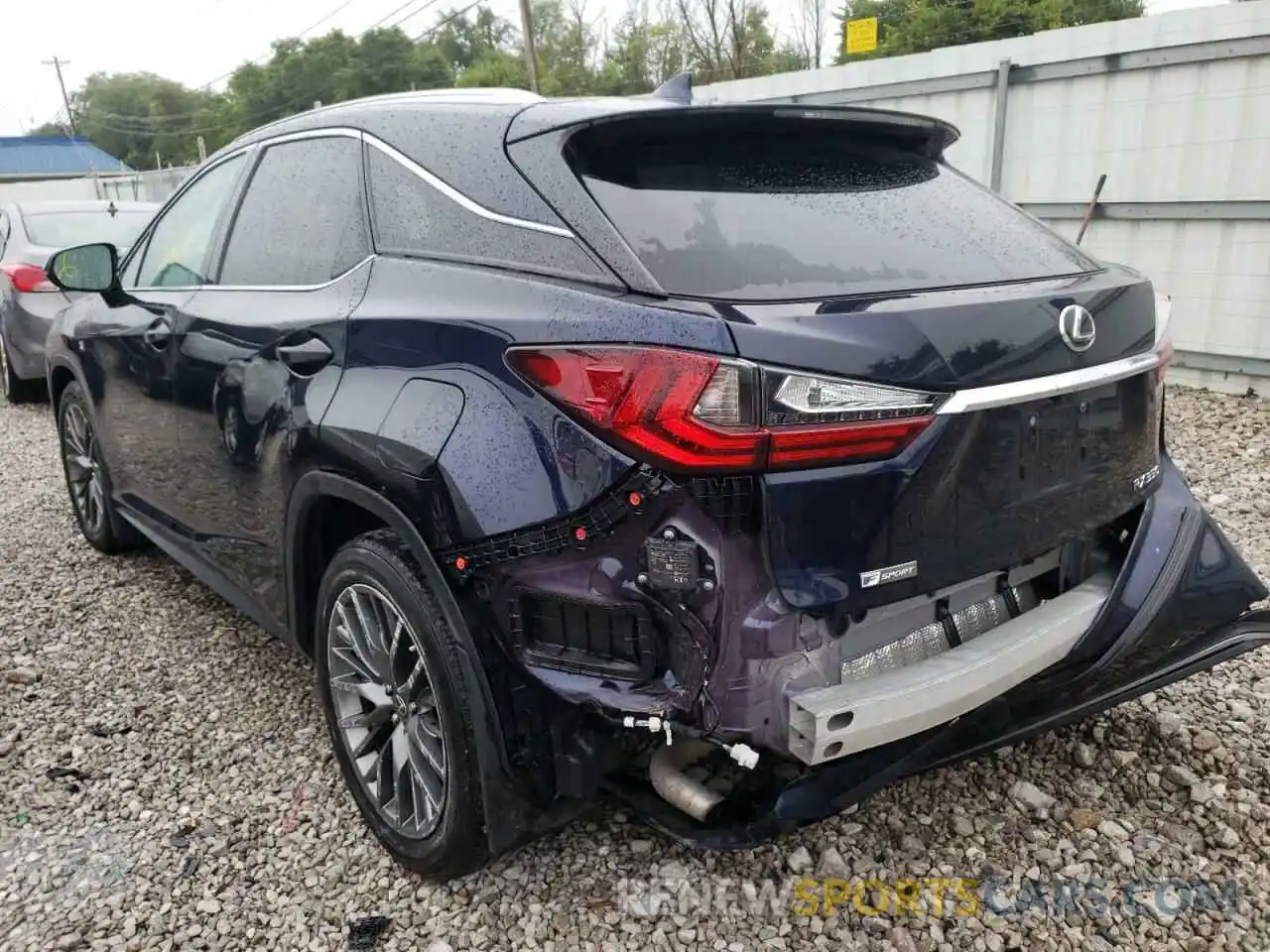 3 Photograph of a damaged car 2T2BZMCA8KC200736 LEXUS RX350 2019