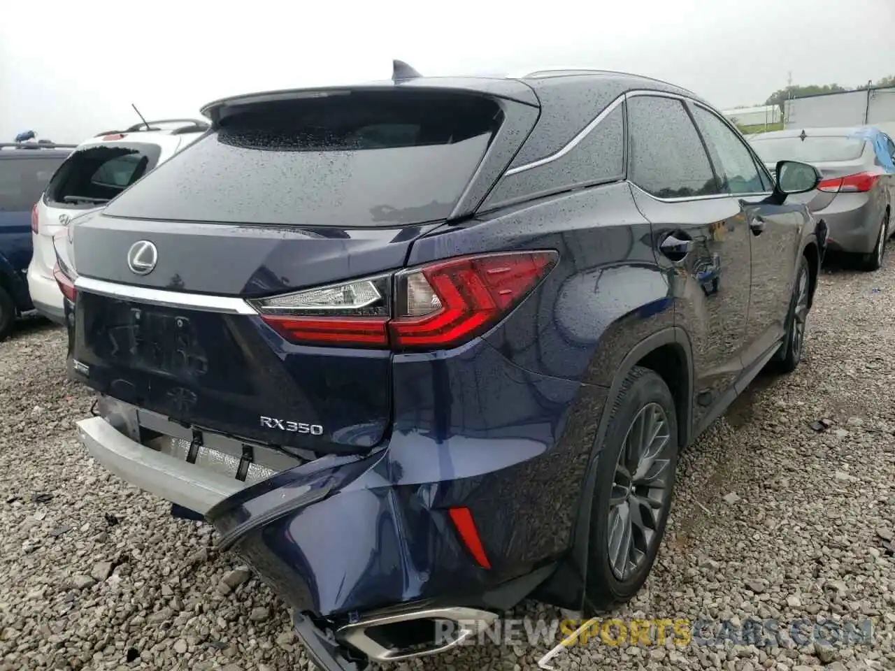 4 Photograph of a damaged car 2T2BZMCA8KC200736 LEXUS RX350 2019