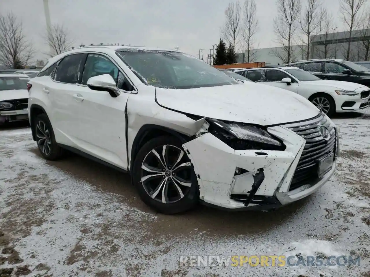 1 Photograph of a damaged car 2T2BZMCA8KC204222 LEXUS RX350 2019