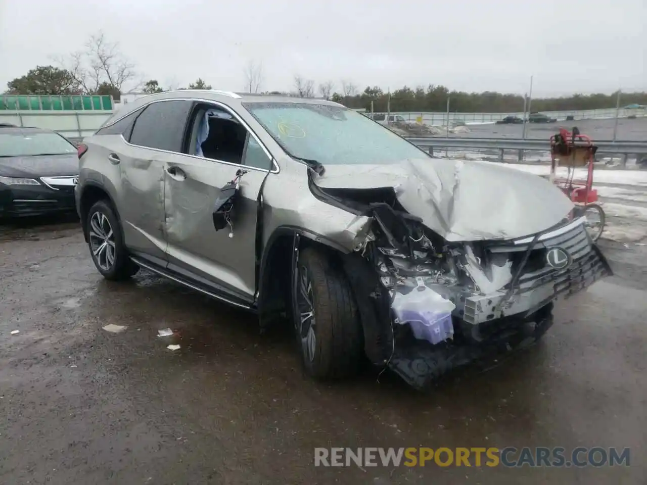 1 Photograph of a damaged car 2T2BZMCA8KC206746 LEXUS RX350 2019