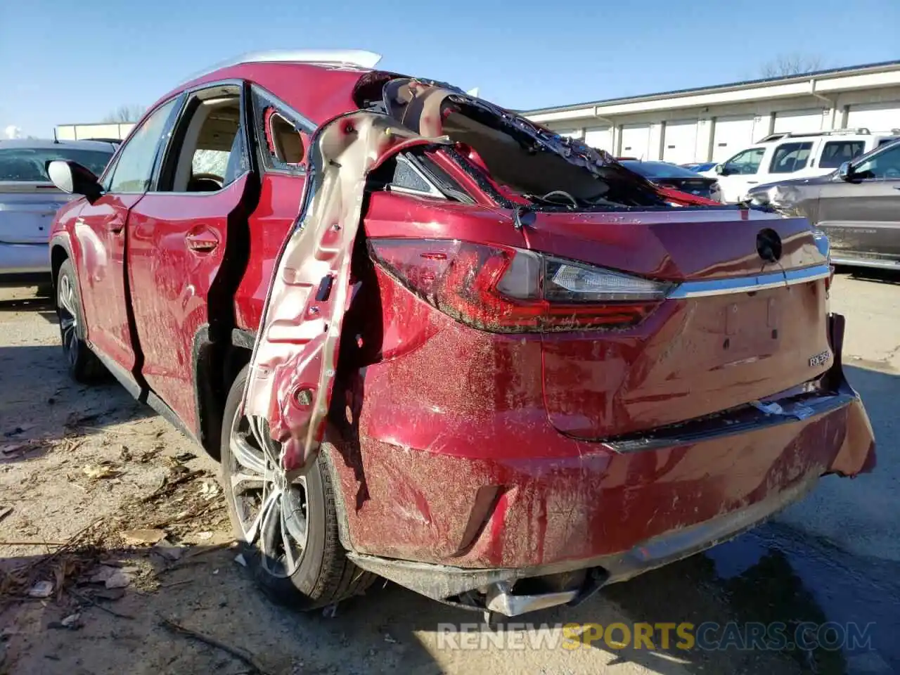 3 Photograph of a damaged car 2T2BZMCA8KC206777 LEXUS RX350 2019