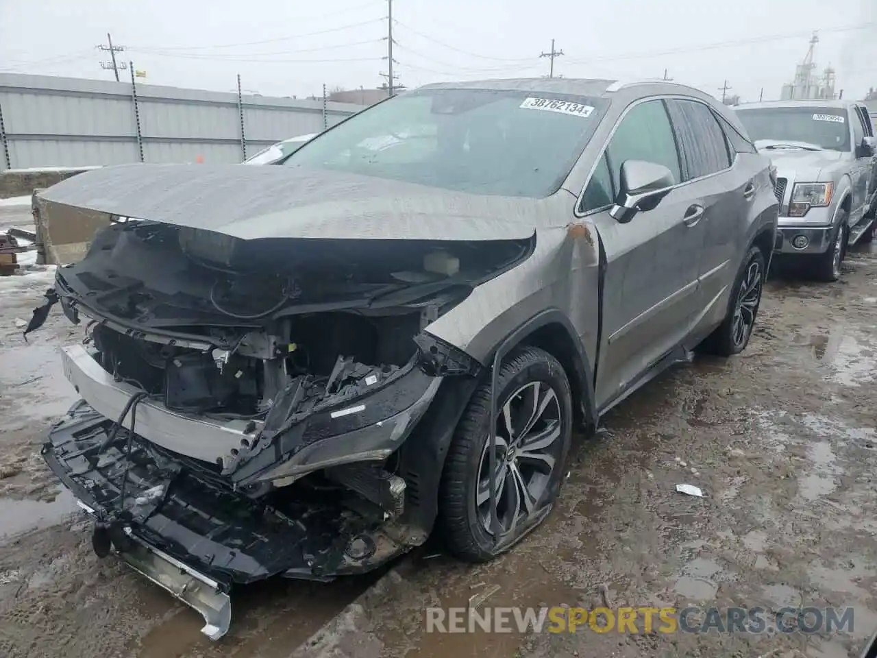 1 Photograph of a damaged car 2T2BZMCA8KC209808 LEXUS RX350 2019