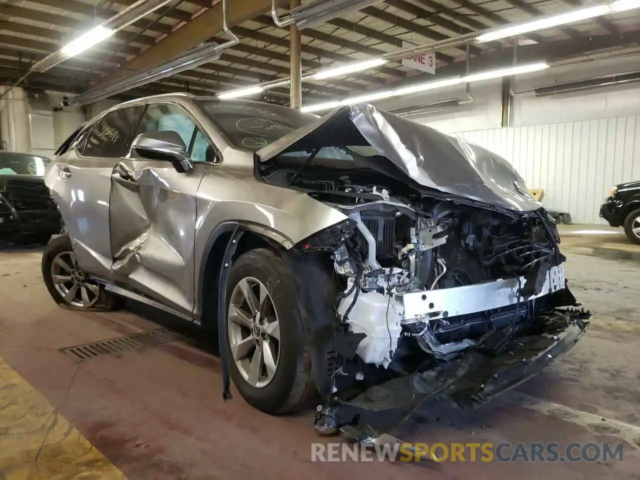 1 Photograph of a damaged car 2T2BZMCA8KC211221 LEXUS RX350 2019