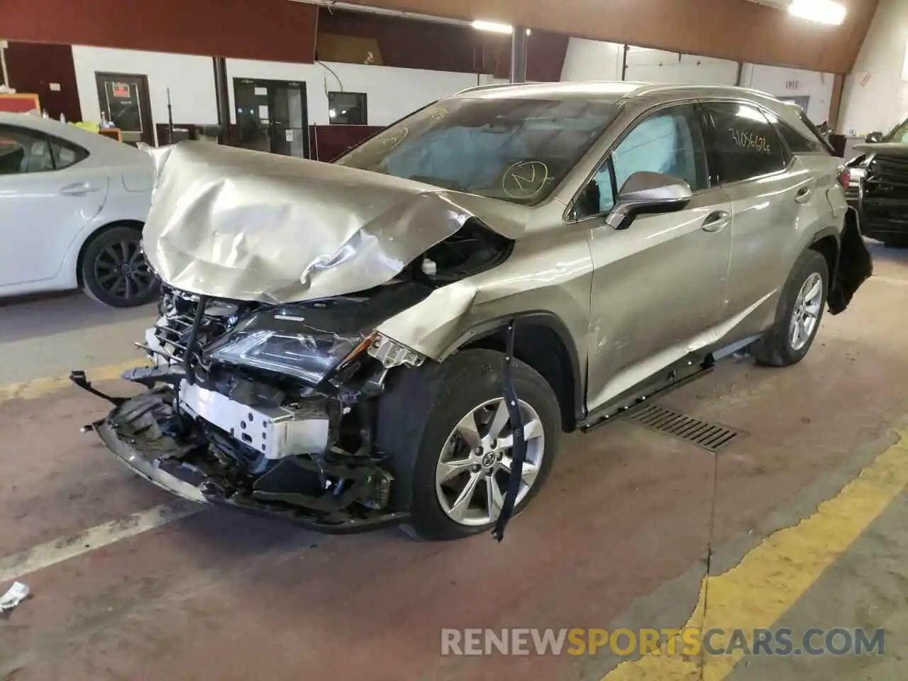 2 Photograph of a damaged car 2T2BZMCA8KC211221 LEXUS RX350 2019