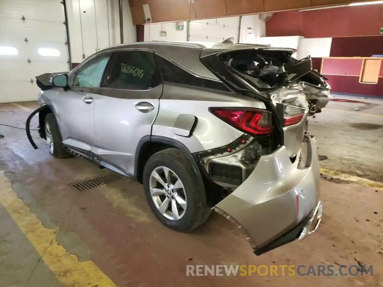 3 Photograph of a damaged car 2T2BZMCA8KC211221 LEXUS RX350 2019